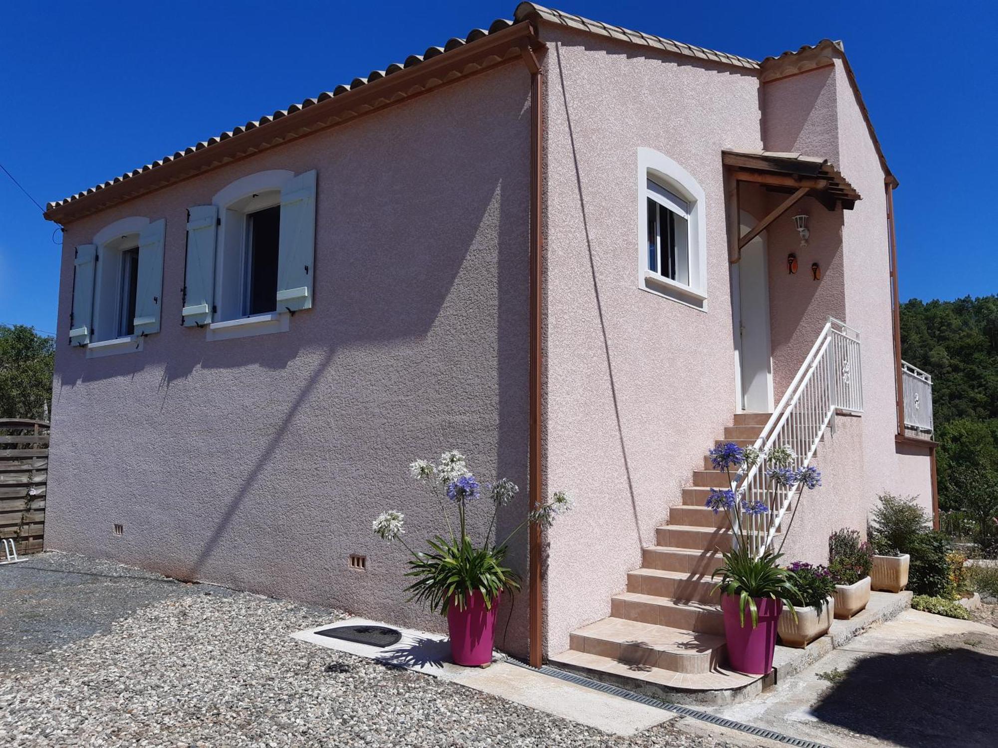 Lenga Doc Villa Prades-sur-Vernazobre Luaran gambar